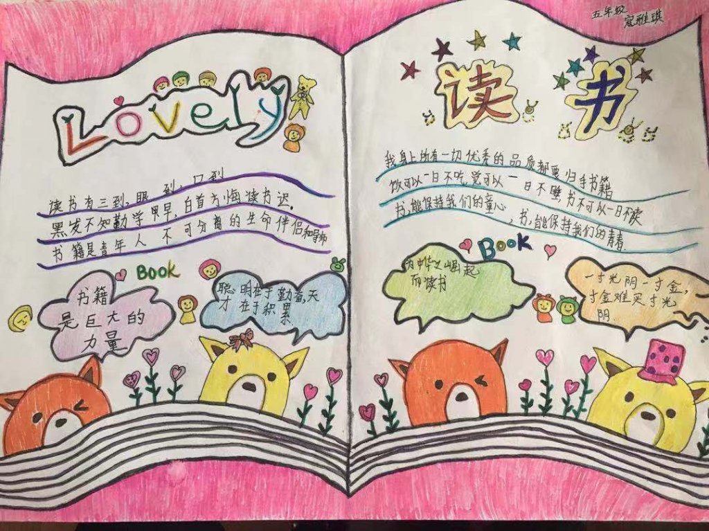 【睿智商城】---杏园小学举行"快乐读写绘","读书手抄报"比赛