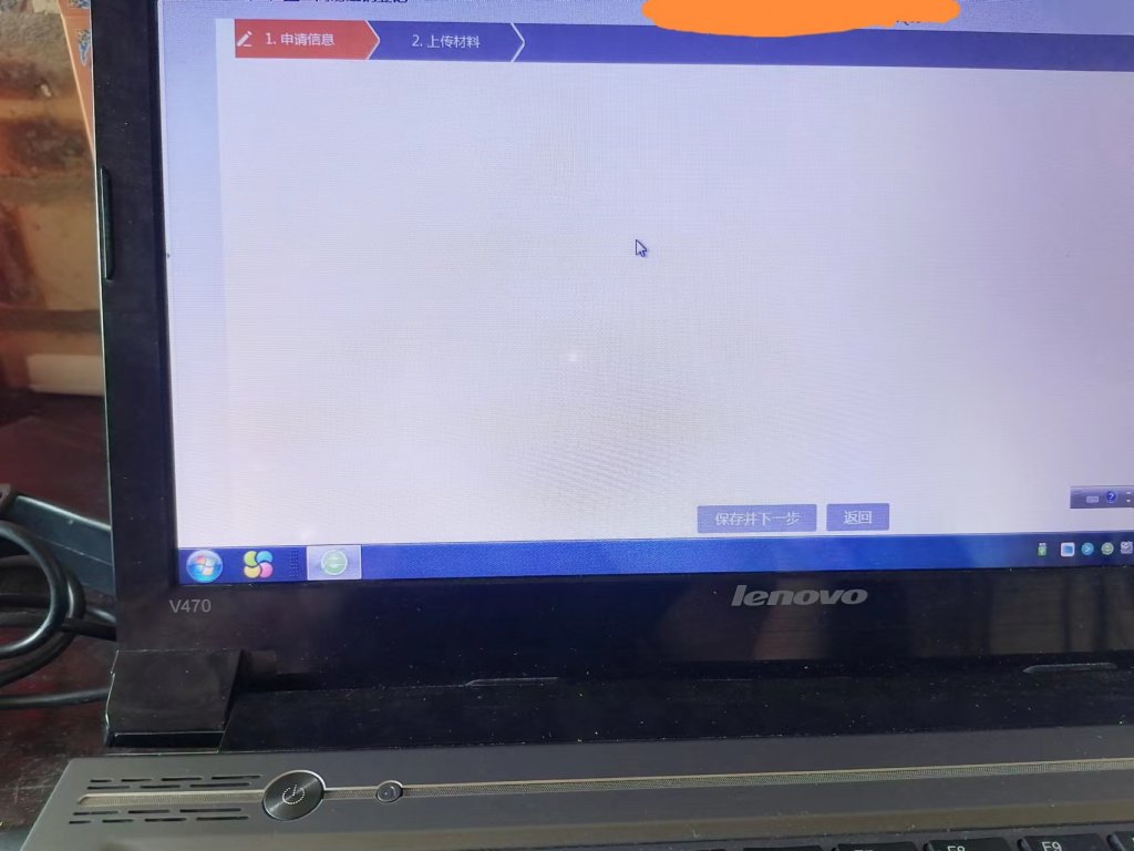 点击查看原图 点击开始办理后出现的页面